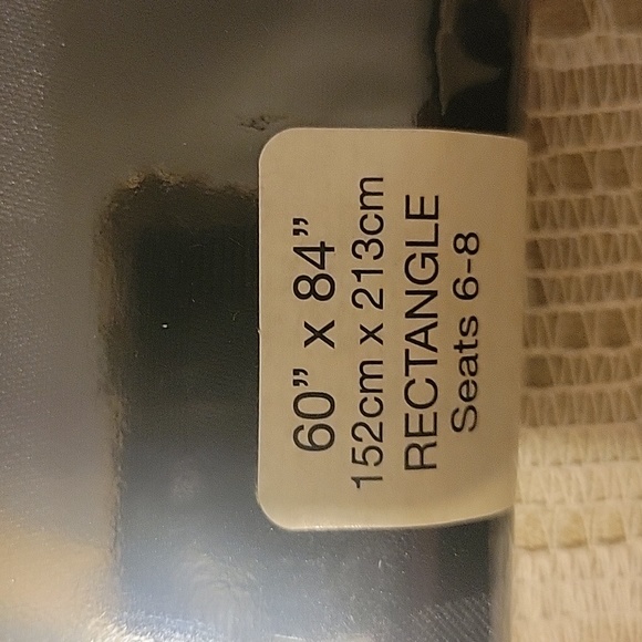 NEW! Reflections Microfiber Tablecloth - Picture 4 of 6